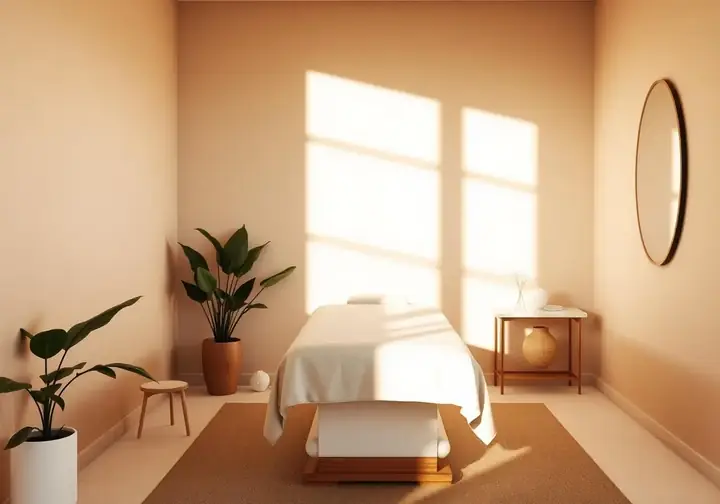 Private treatment room available for daily rental